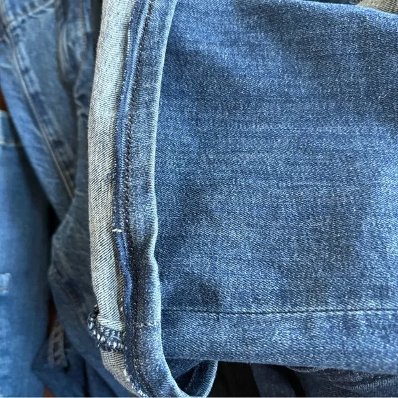 Frame Denim Blue Cropped Jeans - Picture 10 of 12